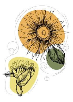 Sunflower art