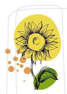 sunflower art