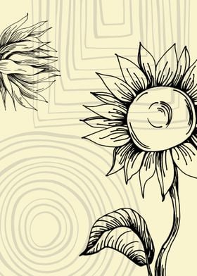 Sunflower art