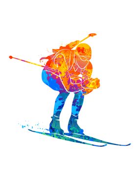 biathlete from splash