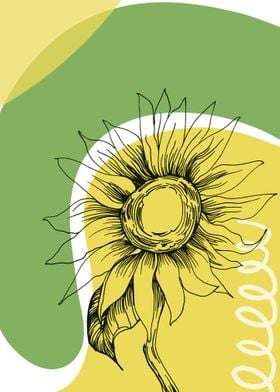 Sunflower art