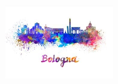 Bologna skyline