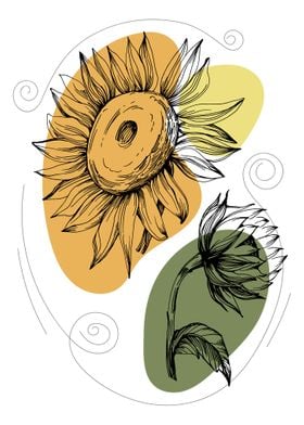 Sunflower art