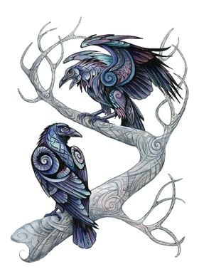 Huginn and  Muninn