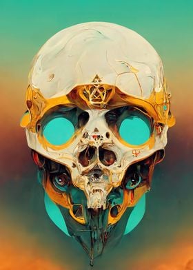 Skull Abstract III
