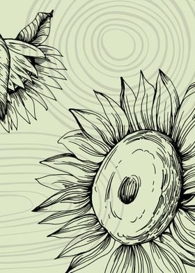 Sunflower art