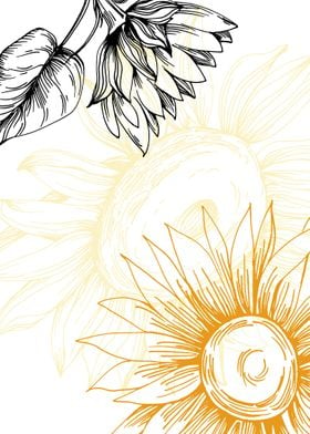 Sunflower art