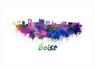 Boise skyline 