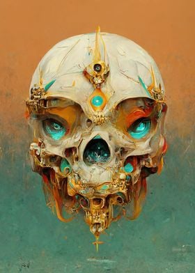 Skull Abstract II