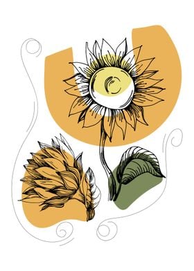 Sunflower art