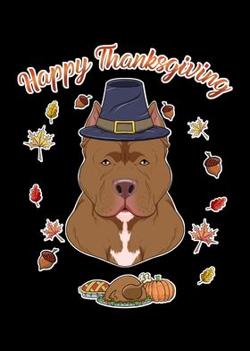 Happy Thanksgiving Pitbull