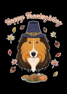 Happy Thanksgiving Collie