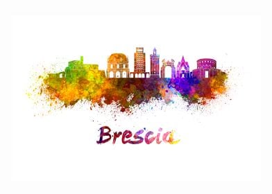 Brescia skyline