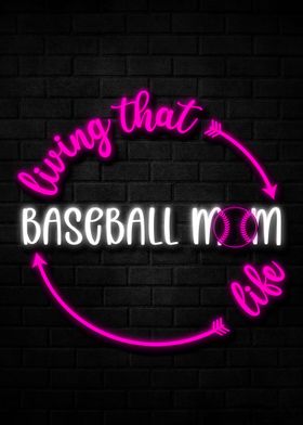 Baseball Neon Led