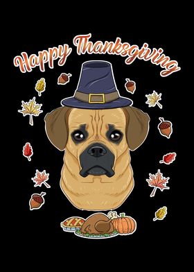 Happy Thanksgiving Puggle