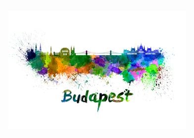 Budapest skyline