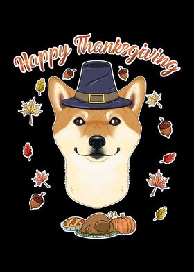 Thanksgiving Shiba Inu