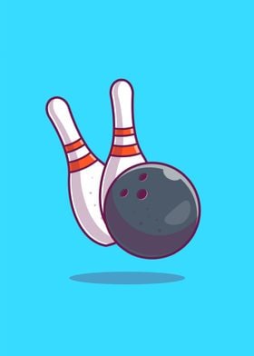 Bowling Ball Cartoon