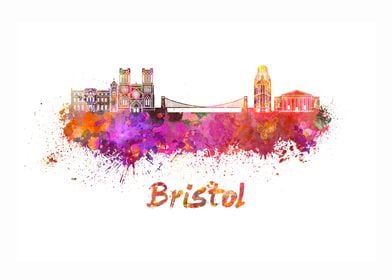 Bristol skyline