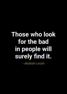 Abraham Lincoln quotes