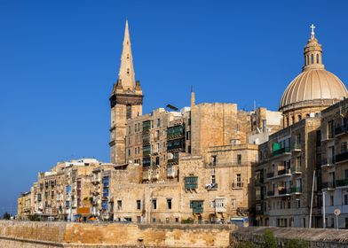 Valletta City In Malta