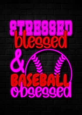 Baseball Neon Led