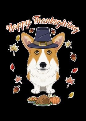 Thanksgiving Welsh Corgi