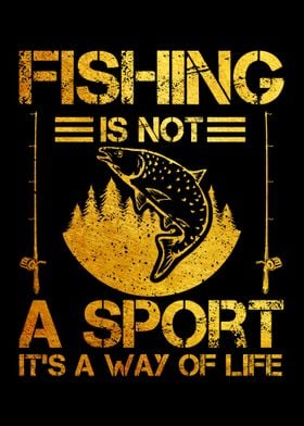 Fishing is not a sport