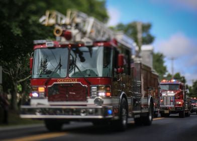 Fire Brigade on Parade