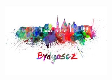 Bydgoscz skyline