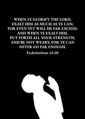 Glorify the Lord