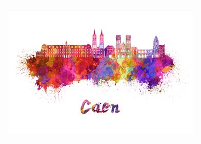 caen skyline