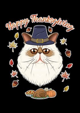 Himalayan Cat Thanksgiving