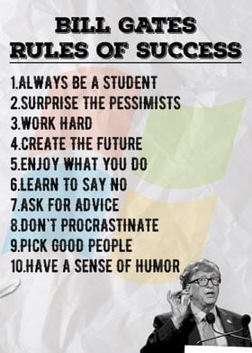 Rules of Bill Gates