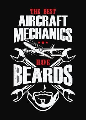 Bearded Aircraft Mechanic