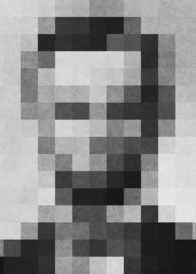 Pixel of Abraham Lincoln