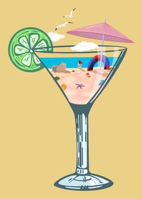 Ocean cocktail 