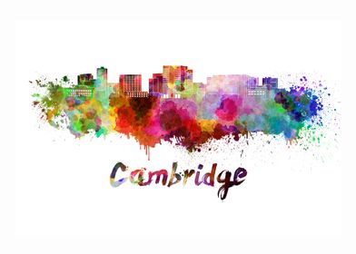 Cambridge skyline