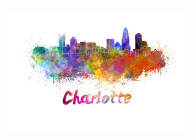 Charlotte skyline