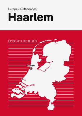 Haarlem City Map