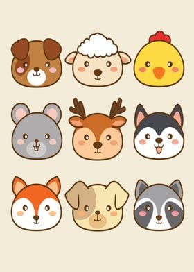 kawaii animals