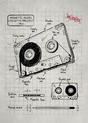 Cassette tape plan