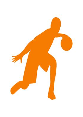 silhouettes basketball
