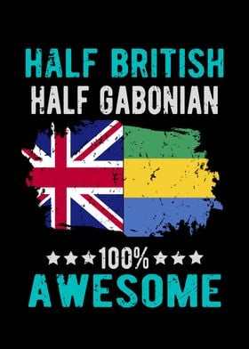 Half British Half Gabonian