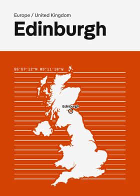 Edinburgh City Map