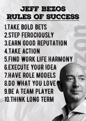 JeffBezos Rules of Success