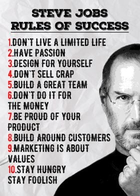Steve Jobs Quote Success