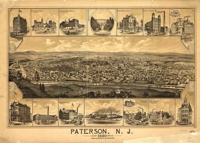 Paterson New Jersey 1880