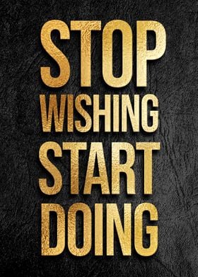 Start doing hustle quote