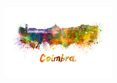 Coimbra skyline